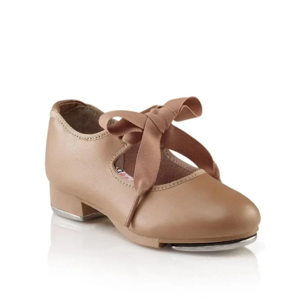 New Tap Shoes Capezio N625C Caramel Size 13M Child NO BOX